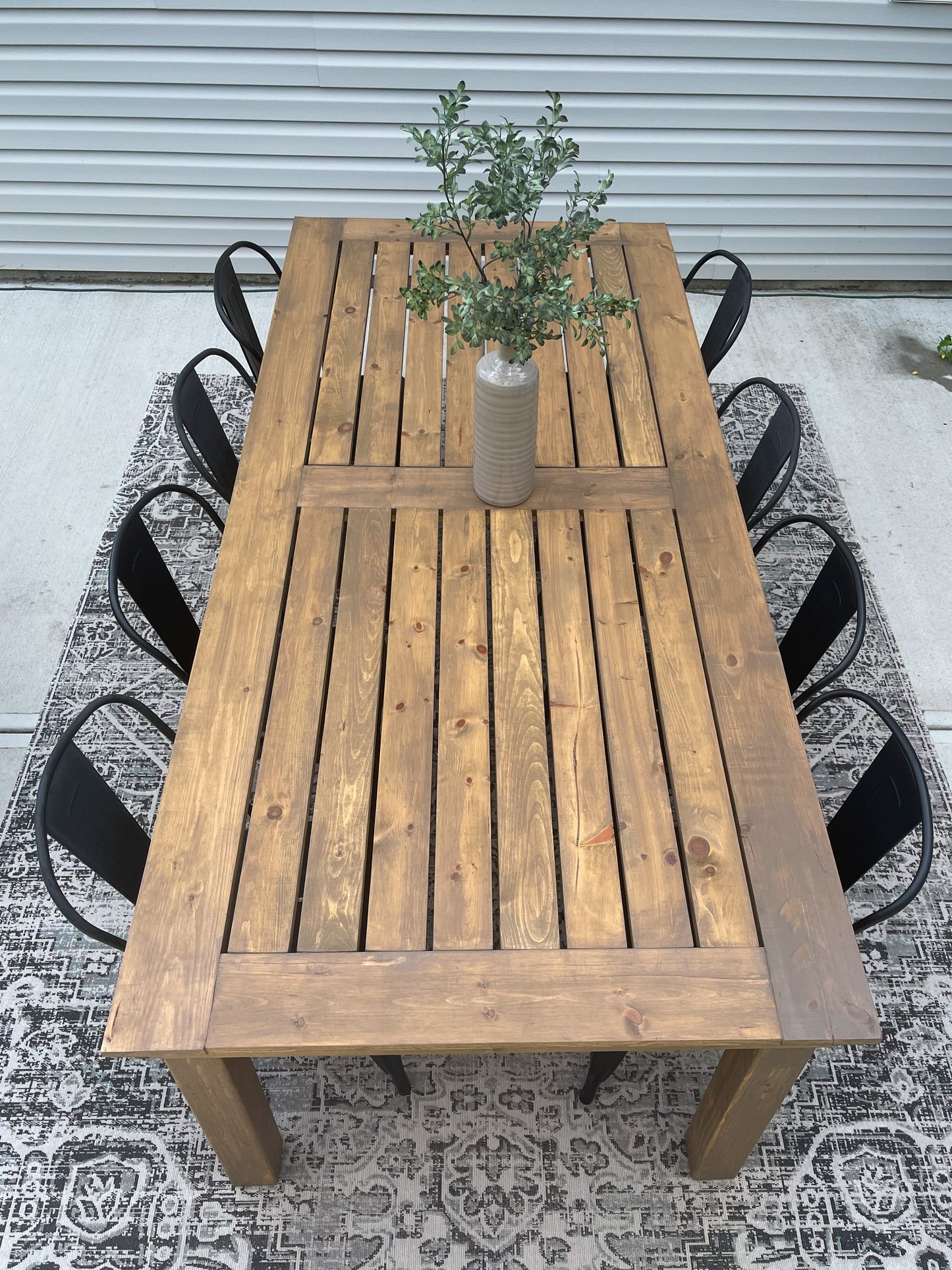 8 Foot Outdoor Table Printable Plans