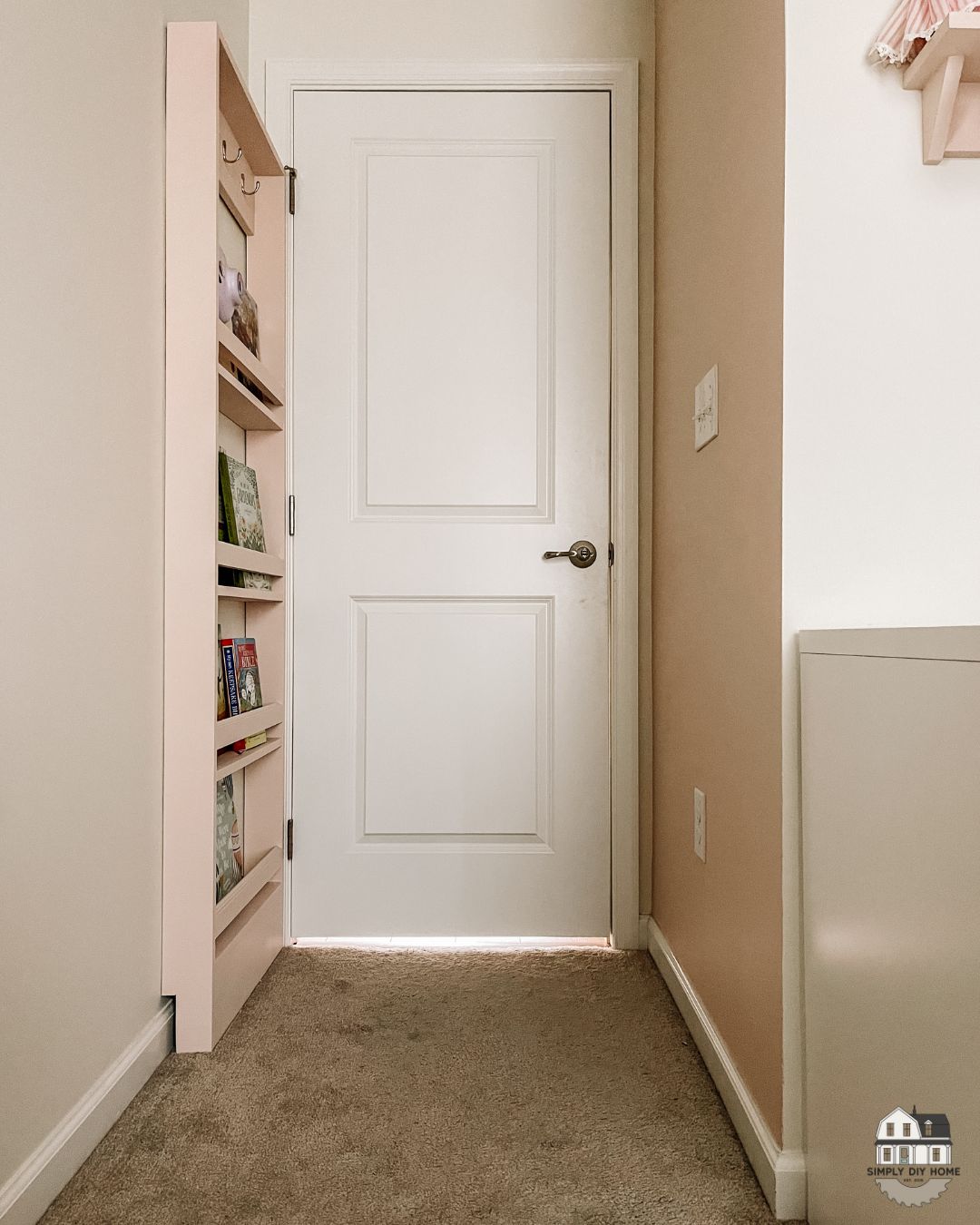 Skinny Behind The Door Shelf Printable Plans